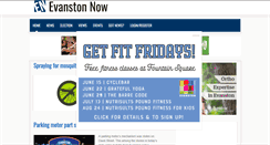 Desktop Screenshot of evanstonnow.com